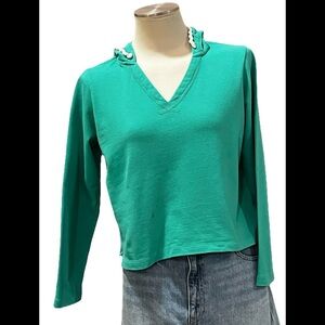 J. Crew  V-Neck Sweatshirt